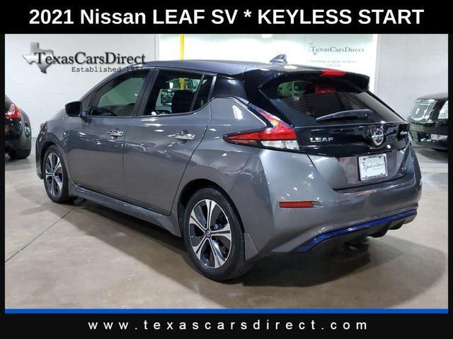 used 2021 Nissan Leaf car, priced at $13,883