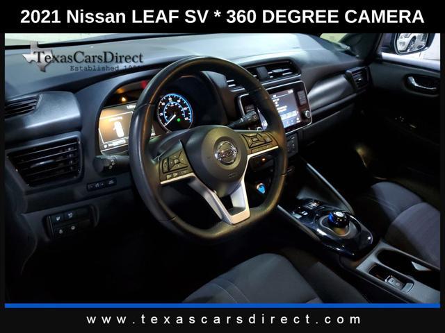 used 2021 Nissan Leaf car, priced at $14,822
