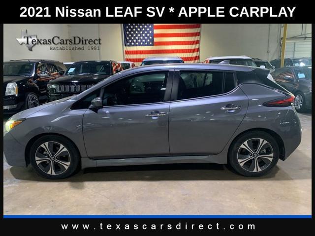 used 2021 Nissan Leaf car, priced at $14,822