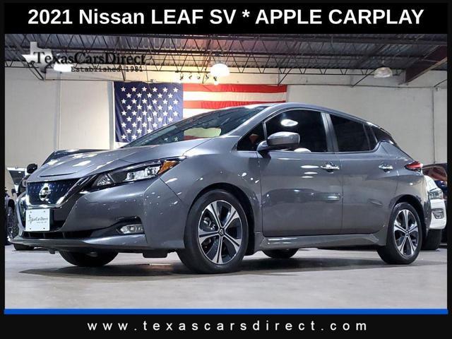 used 2021 Nissan Leaf car, priced at $13,883