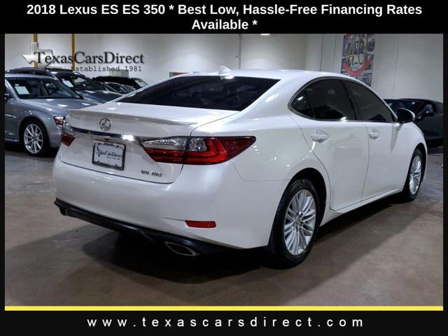 used 2018 Lexus ES 350 car, priced at $26,650