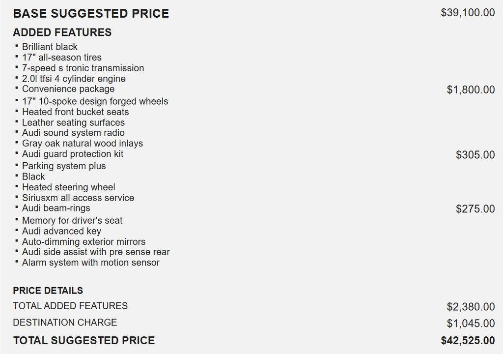 used 2021 Audi A4 car, priced at $23,880