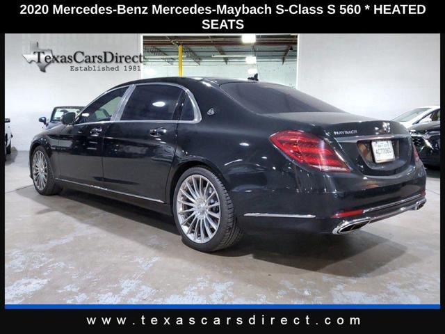 used 2020 Mercedes-Benz Maybach S 560 car, priced at $57,988