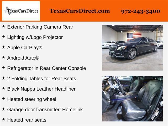 used 2020 Mercedes-Benz Maybach S 560 car, priced at $57,988