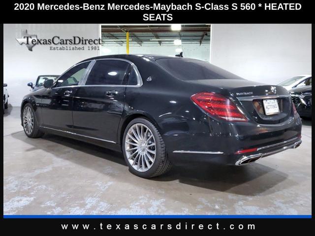 used 2020 Mercedes-Benz Maybach S 560 car, priced at $59,995