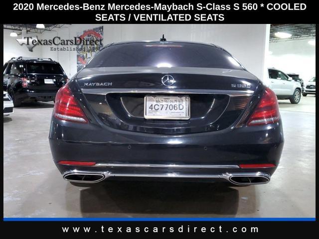 used 2020 Mercedes-Benz Maybach S 560 car, priced at $59,995