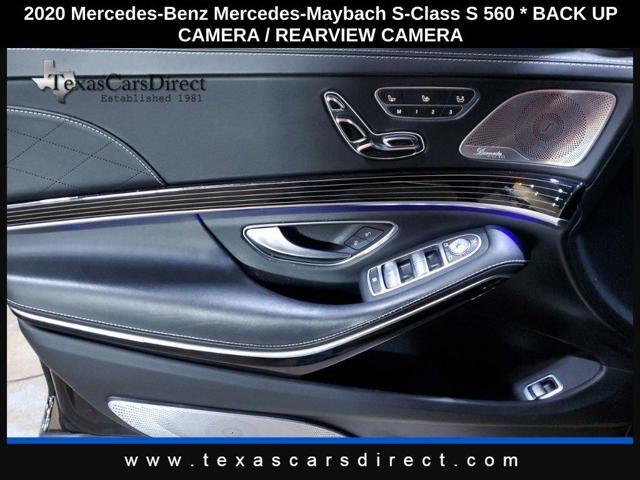 used 2020 Mercedes-Benz Maybach S 560 car, priced at $57,988