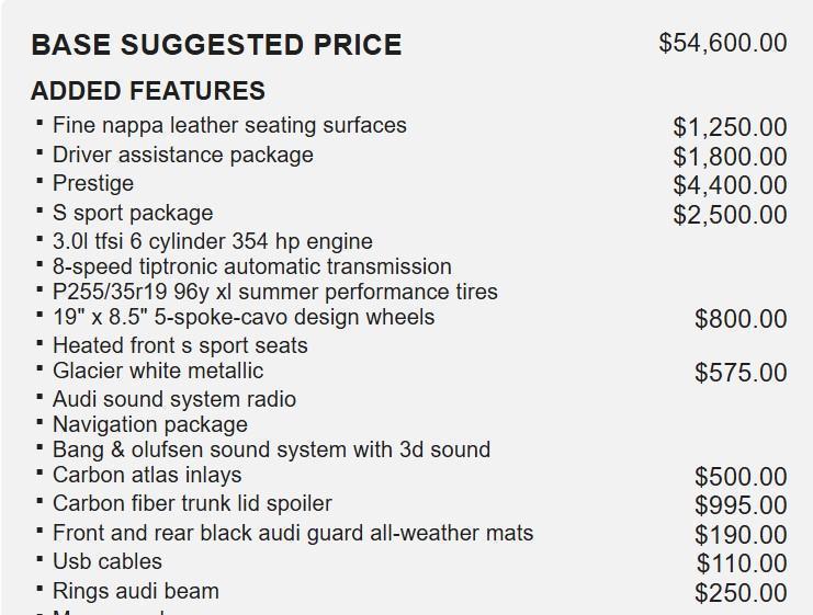 used 2018 Audi S5 car, priced at $31,891