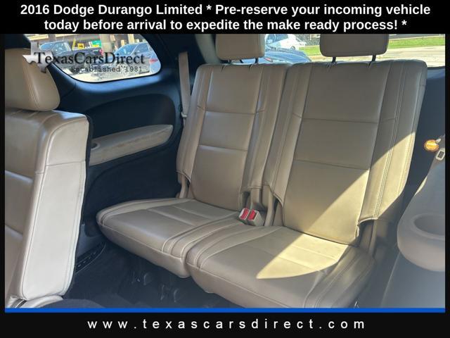 used 2016 Dodge Durango car, priced at $13,994