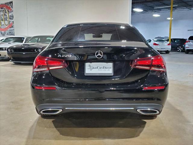 used 2022 Mercedes-Benz A-Class car, priced at $28,995