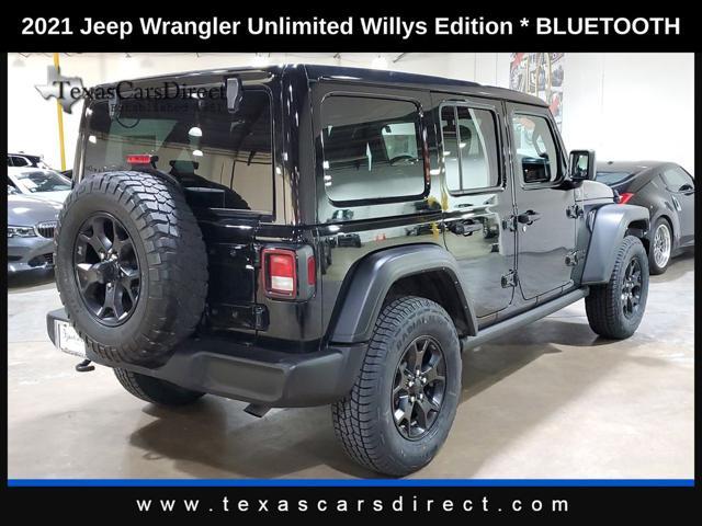 used 2021 Jeep Wrangler car, priced at $26,583