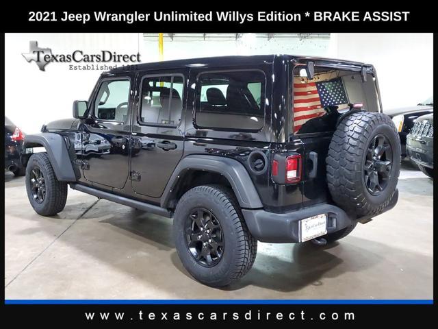 used 2021 Jeep Wrangler car, priced at $26,583