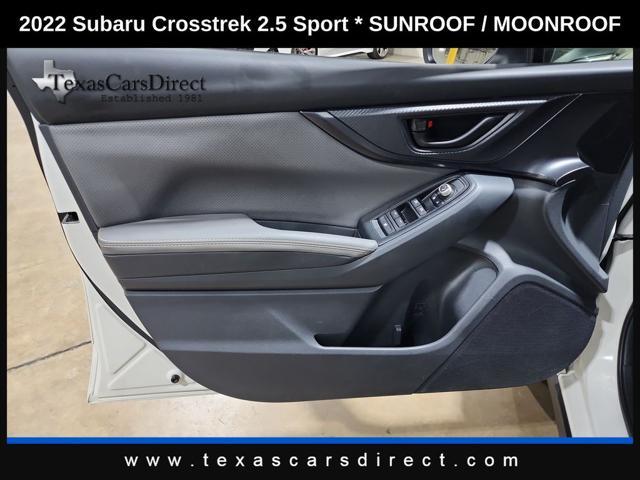 used 2022 Subaru Crosstrek car, priced at $25,997