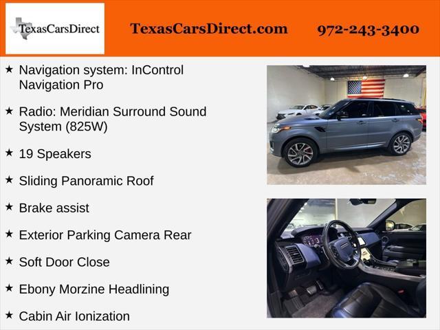 used 2018 Land Rover Range Rover Sport car, priced at $34,887