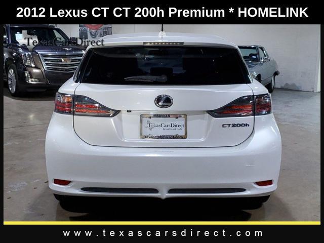 used 2012 Lexus CT 200h car, priced at $12,951