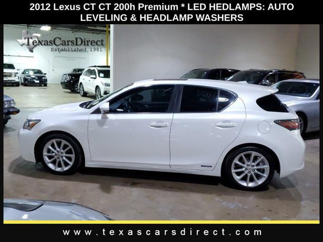 used 2012 Lexus CT 200h car, priced at $12,951