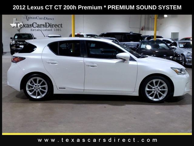 used 2012 Lexus CT 200h car, priced at $12,951