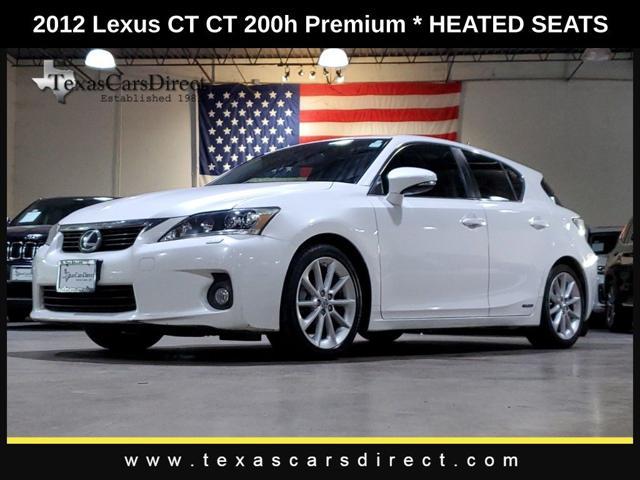 used 2012 Lexus CT 200h car, priced at $12,951