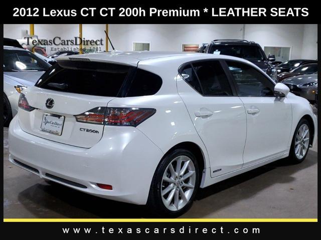 used 2012 Lexus CT 200h car, priced at $12,951