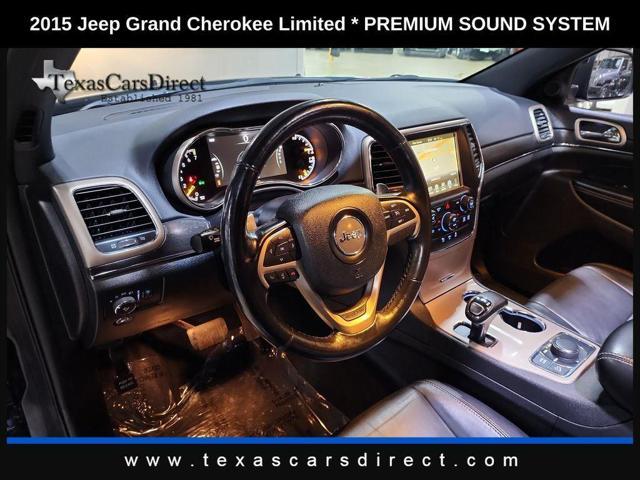 used 2015 Jeep Grand Cherokee car, priced at $13,651
