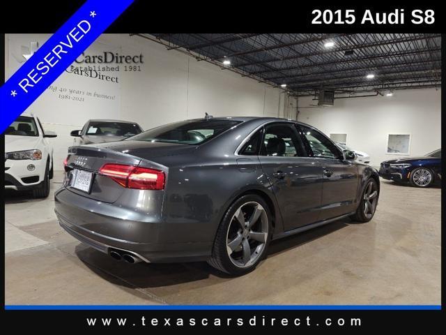 used 2015 Audi S8 car, priced at $25,988