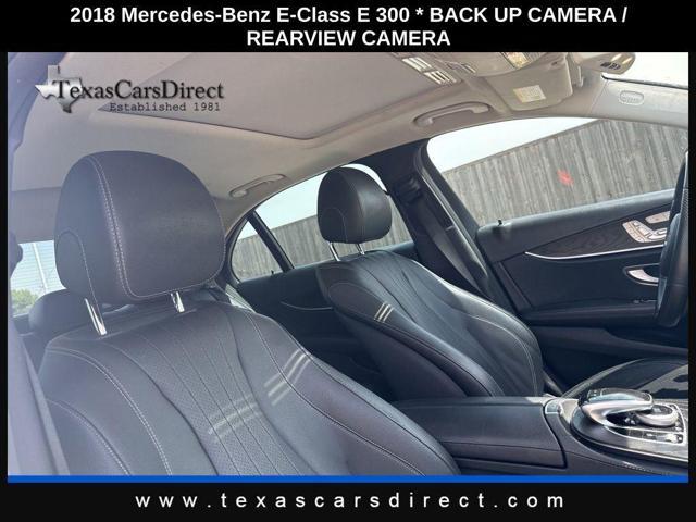 used 2018 Mercedes-Benz E-Class car, priced at $19,485