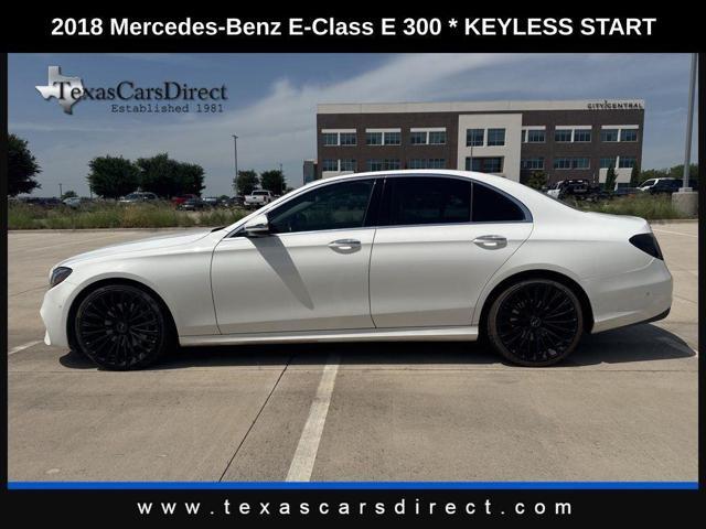 used 2018 Mercedes-Benz E-Class car, priced at $19,485