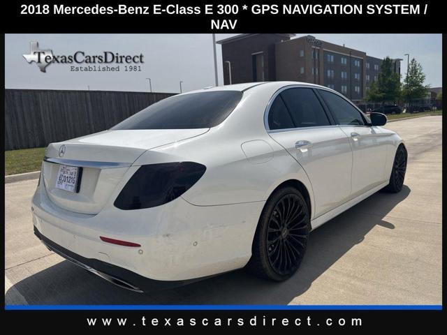 used 2018 Mercedes-Benz E-Class car, priced at $19,485