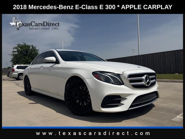used 2018 Mercedes-Benz E-Class car, priced at $19,485