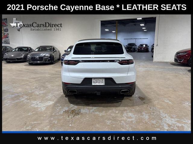 used 2021 Porsche Cayenne car, priced at $55,990