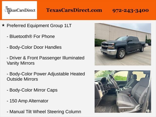 used 2018 Chevrolet Silverado 1500 car, priced at $19,994