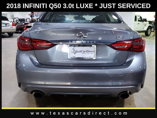 used 2018 INFINITI Q50 car, priced at $16,998