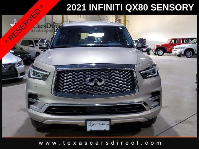 used 2021 INFINITI QX80 car, priced at $43,410