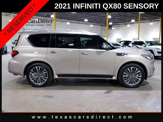 used 2021 INFINITI QX80 car, priced at $43,410