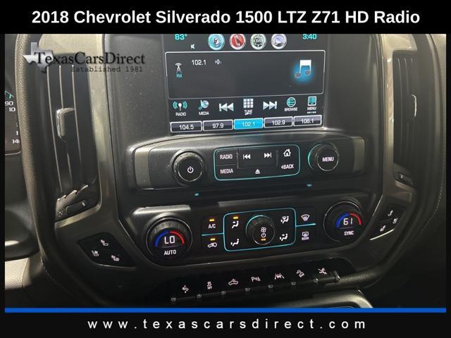 used 2018 Chevrolet Silverado 1500 car, priced at $37,998