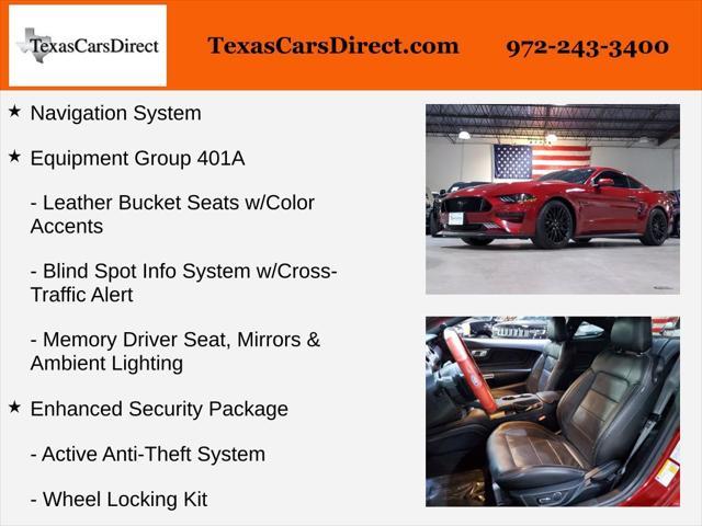 used 2019 Ford Mustang car, priced at $35,490