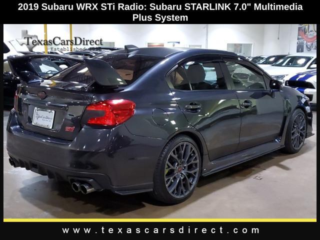 used 2019 Subaru WRX STI car, priced at $28,571