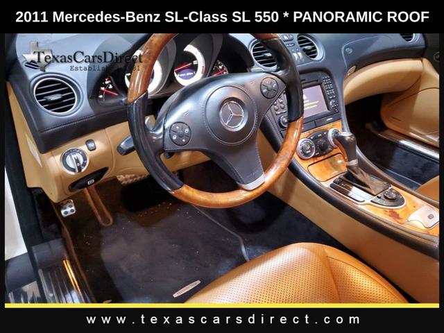 used 2011 Mercedes-Benz SL-Class car, priced at $17,998