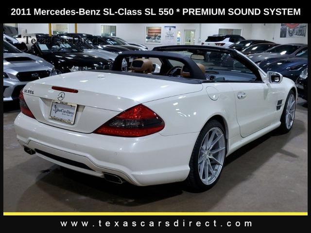 used 2011 Mercedes-Benz SL-Class car, priced at $17,998