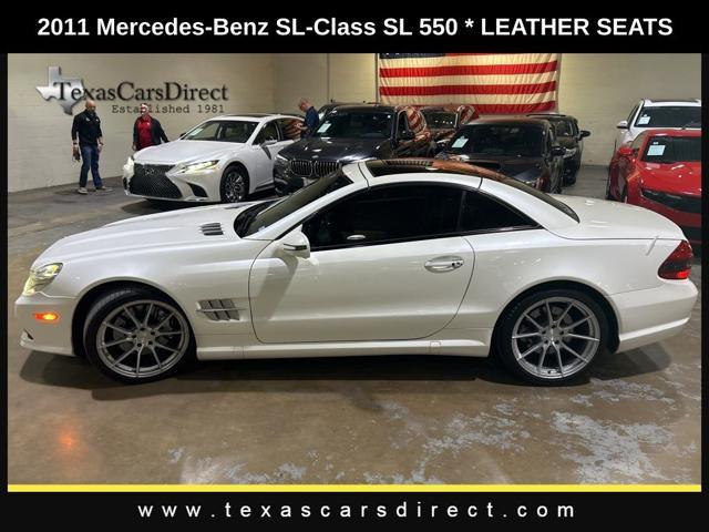 used 2011 Mercedes-Benz SL-Class car, priced at $17,998