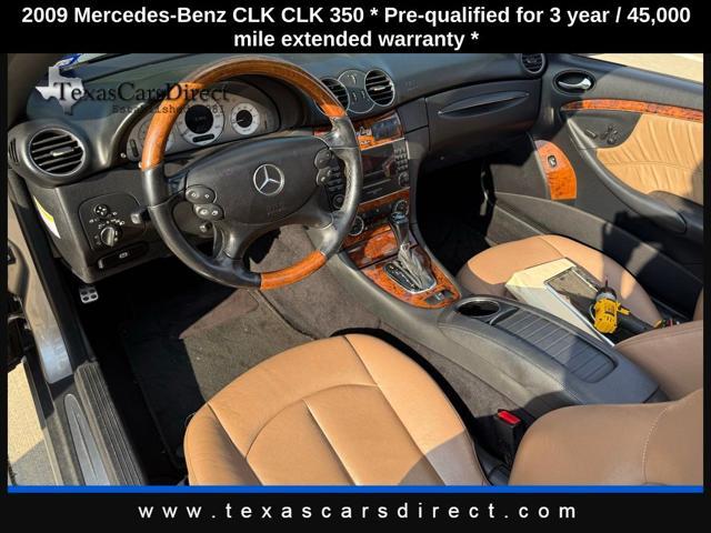 used 2009 Mercedes-Benz CLK-Class car, priced at $9,995