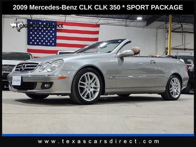 used 2009 Mercedes-Benz CLK-Class car, priced at $9,995