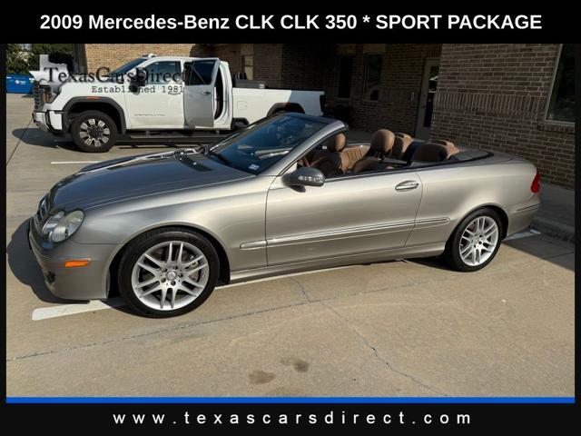 used 2009 Mercedes-Benz CLK-Class car, priced at $9,995