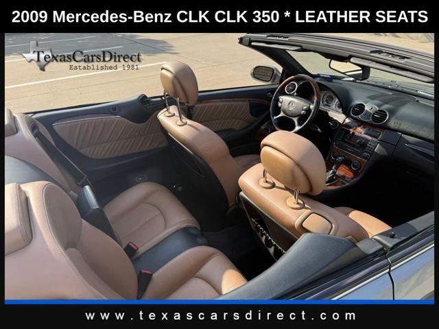 used 2009 Mercedes-Benz CLK-Class car, priced at $9,995