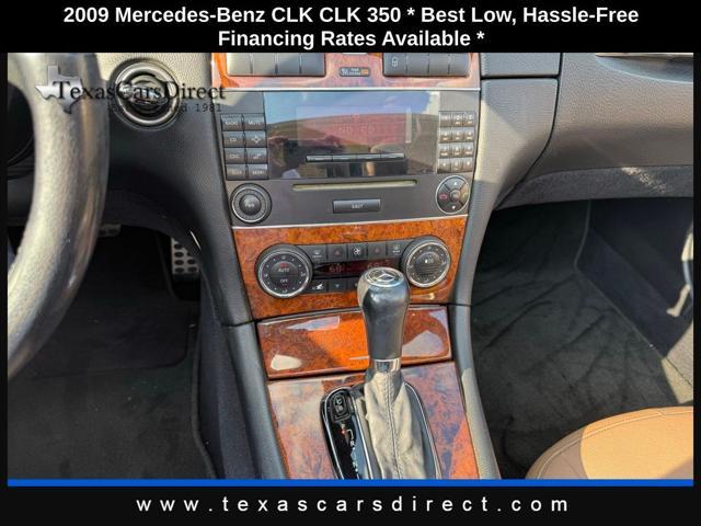 used 2009 Mercedes-Benz CLK-Class car, priced at $9,995
