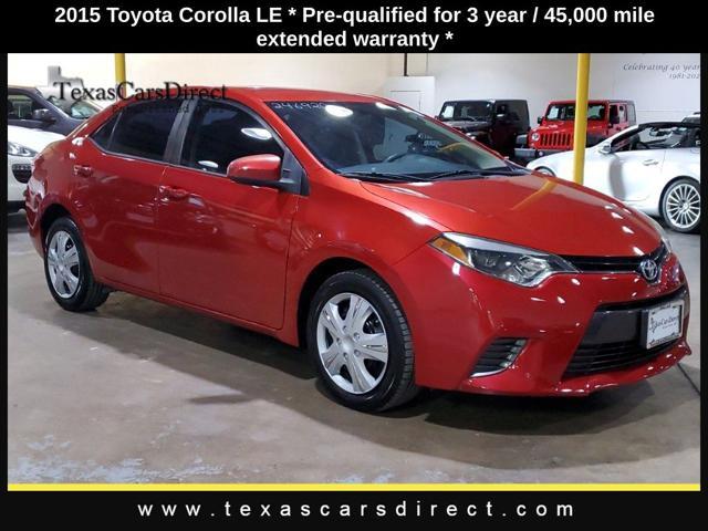 used 2015 Toyota Corolla car, priced at $12,998