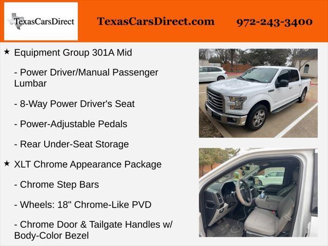 used 2015 Ford F-150 car, priced at $19,700