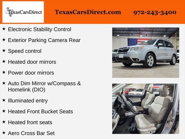 used 2015 Subaru Forester car, priced at $12,673