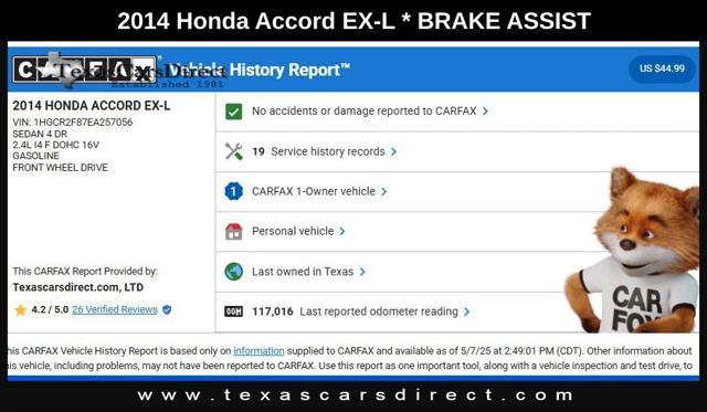 used 2014 Honda Accord car, priced at $12,988