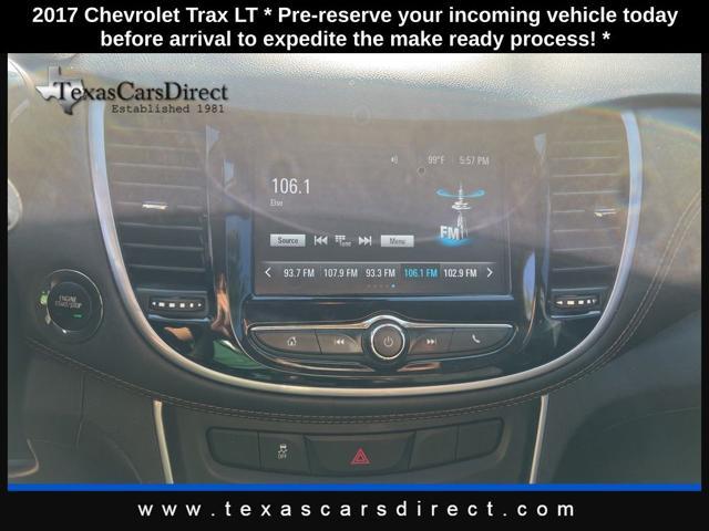 used 2017 Chevrolet Trax car, priced at $11,829